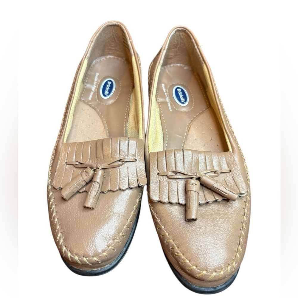Dr. Scholl's Womens Kiltie Tassel Loafers - Size
6 M Airpillow Med tan Brown - Picture 3 of 10
